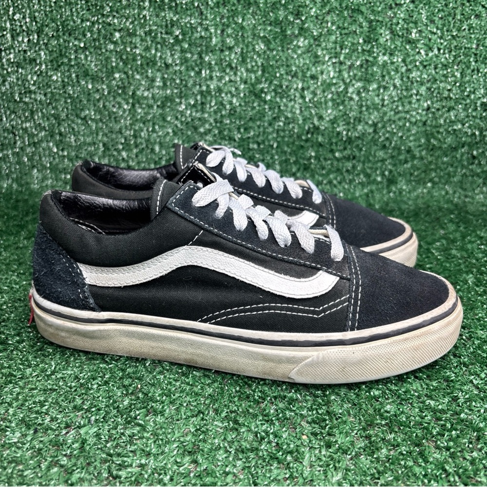 VANS Off The Wall Black White Classic‎ Skate Shoes Women's Size 6.5